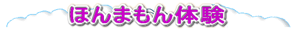 ほんまもん体験