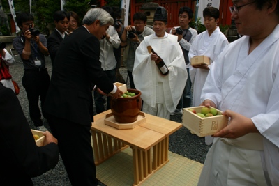 梅の日の神事